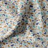 Printed Cotton PTIWI White / Veronese